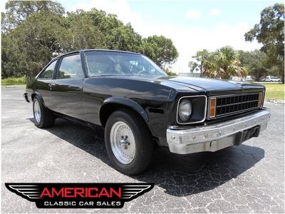 No reserve 396 big block nova black/black lot's of upgrades bid to win!