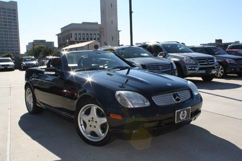 Slk 320 sport edition low miles 5 speed leather convertible