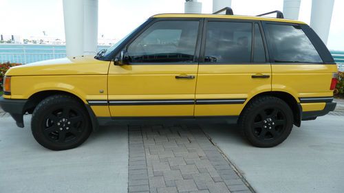 2002 range rover borrego edition 4.6 hse