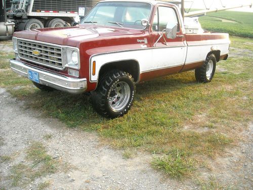 1975 chevrolet c 20 factory 454 truck