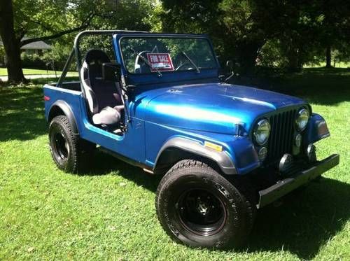 1980 jeep cj7 - 360 cubic inch - base sport utility 2-door 5.0l,