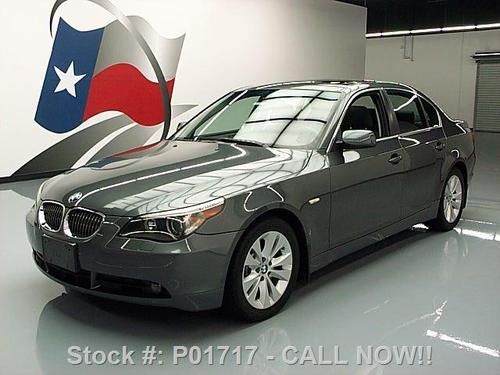 2006 bmw 550i sedan automatic sunroof one owner 73k mi texas direct auto