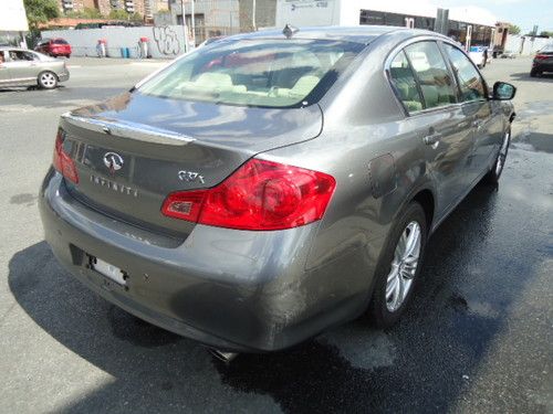 2013 infiniti g37 x awd - salvage/repairable - runs/drives!