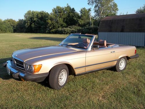 1985 mercedes 380sl low miles!