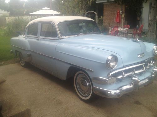 1954 chevrolet bel air base sedan 4-door 3.8l