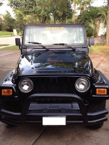 1999 jeep wrangler sport sport utility 2-door 4.0l