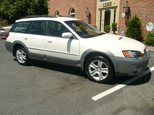 2005 subaru outback xt turbo awd peal white, nice condition, runs well