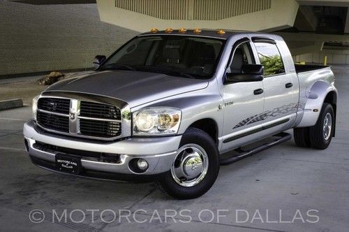 2007 dodge ram 3500 mega cab 5.9l cummings diesel super rare loaded priced right