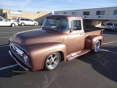 1956 ford f100 pickup truck big window 396 bb beautiful classic pick up custom