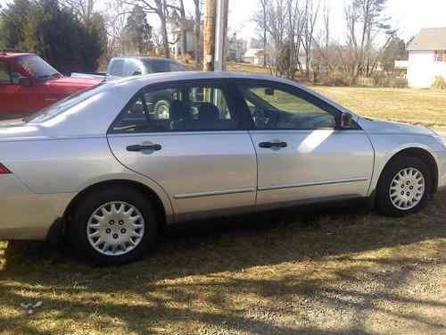 2007 honda accord value package sedan 4-door 2.4l