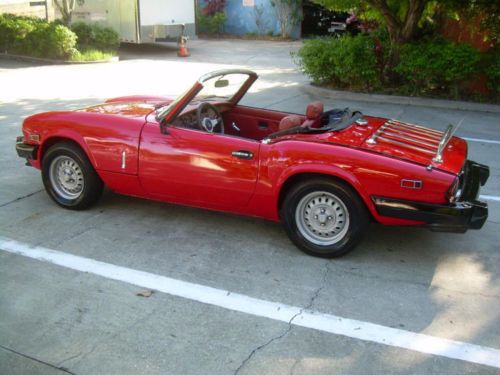 1979 triumph spitfire pristine condition! no reserve!!we export!!