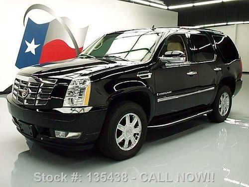 2007 cadillac escalade awd htd leather sunroof nav 68k texas direct auto