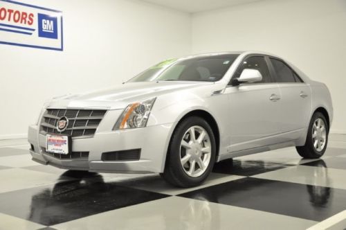 2009 luxury cts heated leather very clean low miles silver bluetooth 10 11