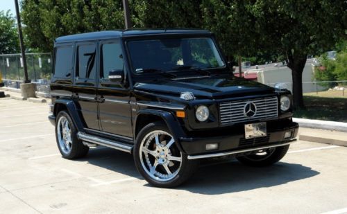 2003 mercedes-benz g55 amg base sport utility 4-door 5.5l