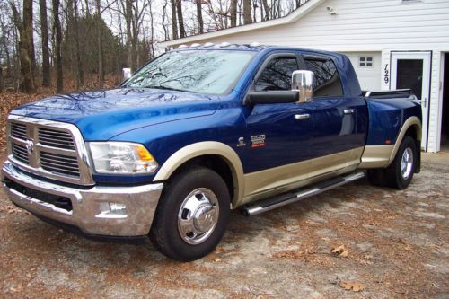 2011 ram 3500 laramie mega cab extended crew cab pickup 4-door 6.7l