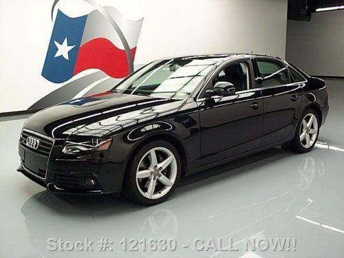 2009 audi a4 2.0t quattro prestige awd auto sunroof 66k texas direct auto