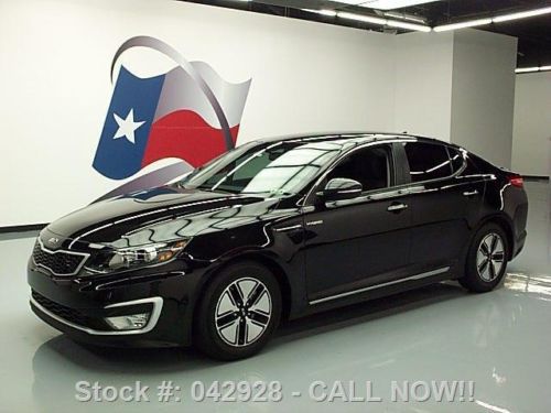 2013 kia optima hybrid rear cam alloys one owner 8k mi texas direct auto