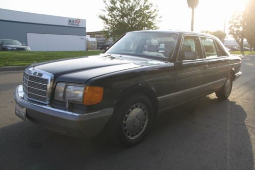 1988 mercedes-benz 420 sel sedan automatic 8 cylinder no reserve