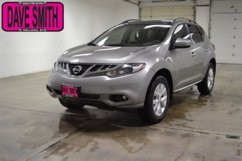 12 nissan murano sv awd auto cloth seats panoramic sunroof back up camera