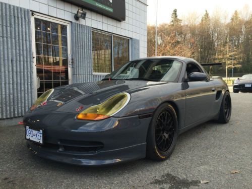 Porsche boxster race car / ln engineering / flat 6 engine