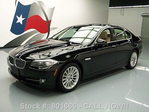 2011 bmw 535i twin-turbo sunroof nav htd leather 48k mi texas direct auto