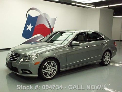 2010 mercedes-benz e350 sport sunroof nav rear cam 67k texas direct auto