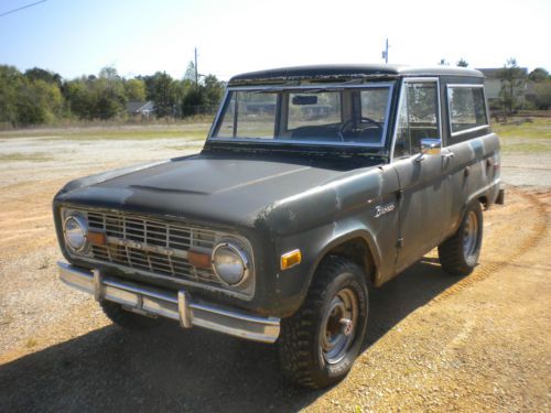 Barn find 1976 uncut ford bronco