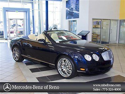 Low miles 2007 bentley continental gt 6.0l 552hp w12 awd 6-speed automatic navi