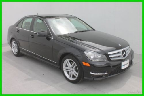 2013 mercedes-benz c250 sport 12k miles*navigation*sunroof*1owner*we finance!!