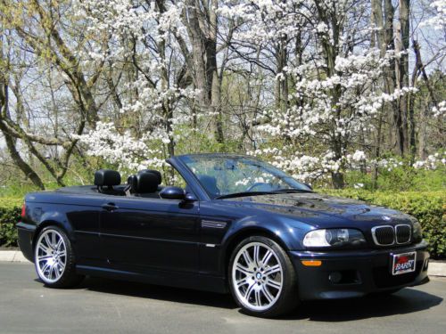 M3 cabriolet, low miles , navi, smg, carbon black, leather, convertible, e46