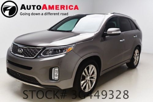 2014 kia sorento sx limited 19k nav sirius xm sunroof bluetooth 1 one owner