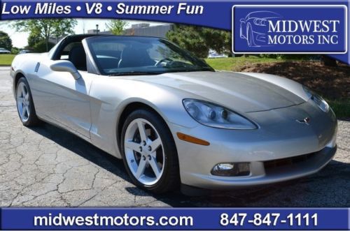 2006 chevorlet corvette silver 29,354 certified miles superb condition 07 08 09