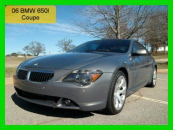 Used 650i bmw 06 luxury sport 6 speed auto series cd xenon sunroof premium coupe