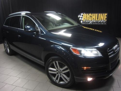 2009 audi q7 prestige package, 350hp 4.2l v8, quattro all-wheel-drive, pristine!