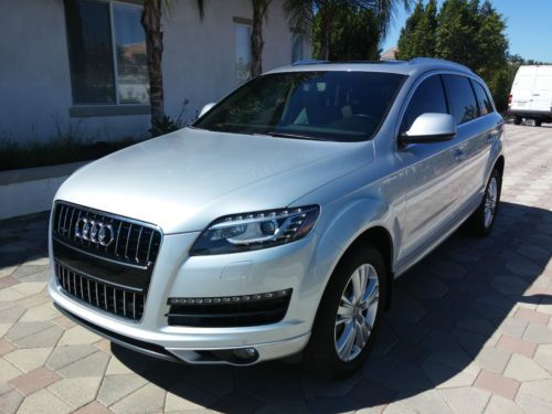 2011 audi q7 tdi premium 3.0l 3rd row seating panoramic roof