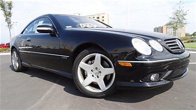 Cl600 2dr coupe 5.5l cl-class low miles automatic gasoline 5.5l 12 cyl black