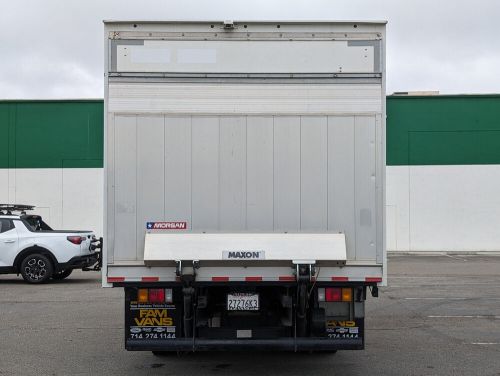 2021 isuzu trucks npr hd 16ft box truck with liftgate gas