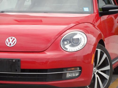 2013 volkswagen beetle - classic turbo pzev 2dr coupe 6a w/ sunroof, sound and