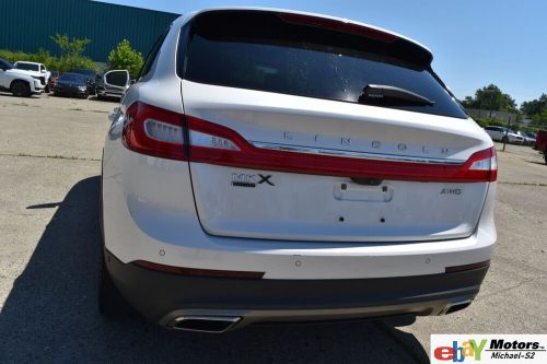 2018 lincoln mkx awd 3.7l black label-edition(new was $61,155)