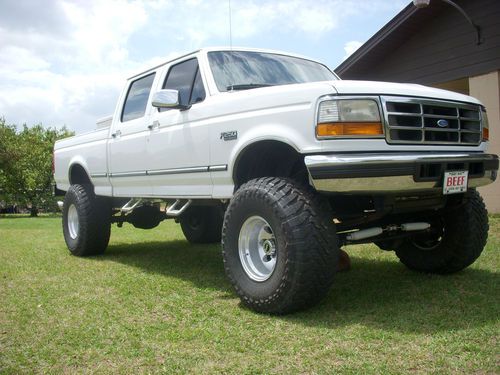 Ford f350 crew cab diesel lifted for sale #9