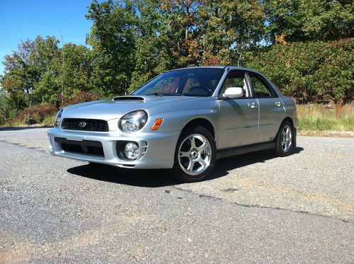 2002 subaru impreza wrx sedan 4-door 2.0l