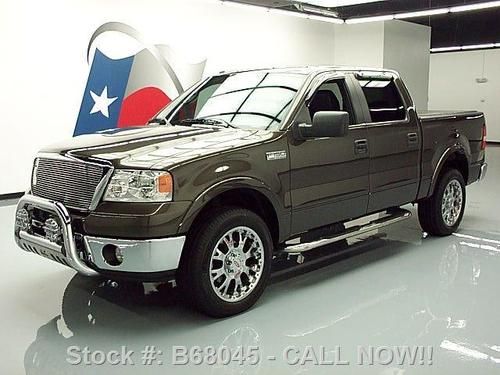 2008 ford f-150 lariat 4x4 nav rear cam 20" wheels 41k texas direct auto