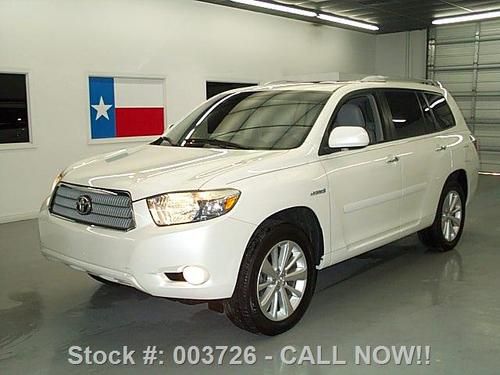 2008 toyota highlander ltd hybrid 4x4 sunroof nav 60k texas direct auto