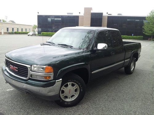 2001 gmc sierra 1500 sle extended cab pickup 4-door 4.8l