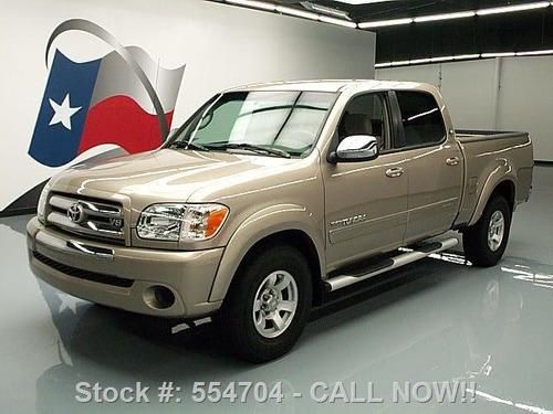 2006 toyota tundra sr5 dbl cab 4.7l v8 side steps 54k texas direct auto