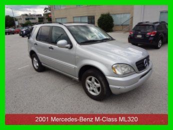 2001 ml320 used 3.2l v6 18v automatic 4wd suv premium clean carfax