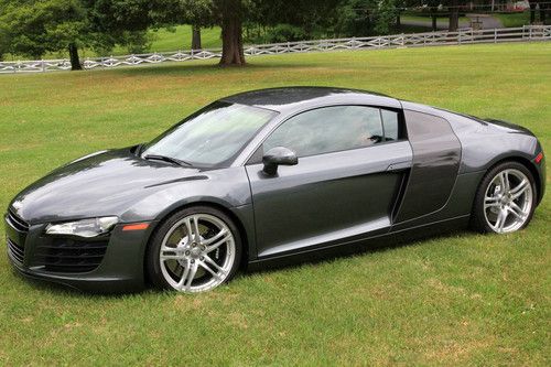 2009 audi r8 coupe quattro r-tronic 4.2l v8 3k miles carbon sideblade loaded