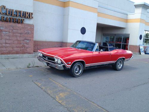 1968 chevelle convertible ss tribute