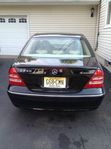 2003 mercedes-benz c240 4matic sedan 4-door 2.6l