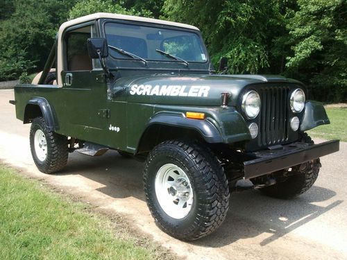 1981 jeep scrambler excellent condition  cj8 cj7 cj5 wrangler style 4x4